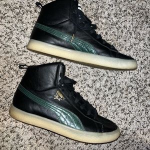 puma clyde script sneakers